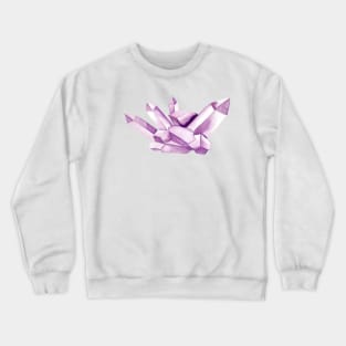 Purple Gemstone Crewneck Sweatshirt